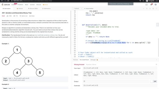【小小福讲Leetcode】LeetCode 297 Serialize and Deserialize Binary Tree （DFS 和 BFS 两种方法）中文详解 Python 实现 （新） смотреть онлайн