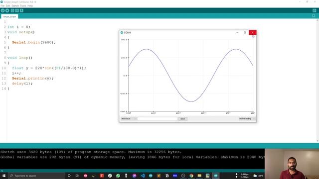 Arduino Serial Plotter | Plot Graphs With Legends смотреть онлайн