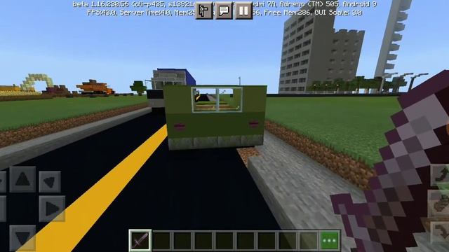 нарозка в Майнкрафт пе 1.16.230.56 машины, храм войской славы, Майнкрафт нарозка. смотреть онлайн