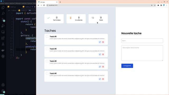Formation VueJS: Apprendre Pinia - #4 - Les getters смотреть онлайн