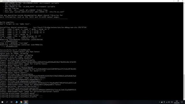 How to install Docker based LEMP server for localhost development смотреть онлайн