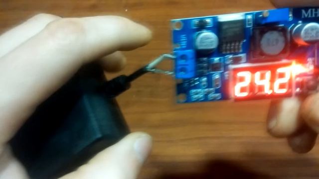 DC-DC LM2596 DC 4.0~40 понижающий преобразователь постоянно тока.