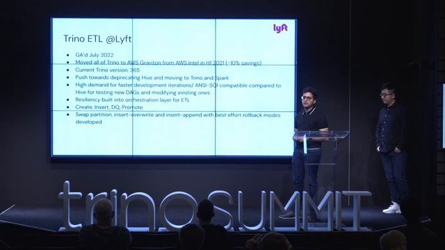 Trino for Large Scale ETL at Lyft смотреть онлайн
