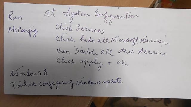 Fix for Windows 8 Failure configuring Windows Update смотреть онлайн