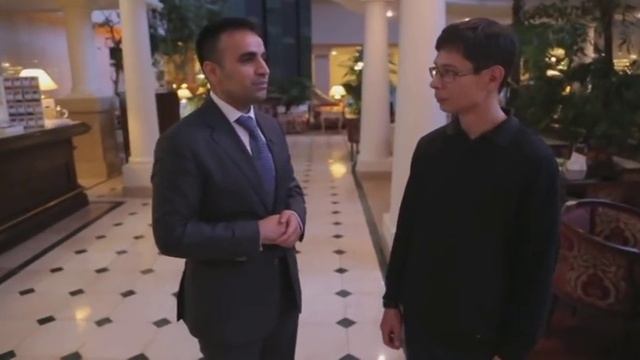 Парадный вход. Rixos President Astana Hotel смотреть онлайн
