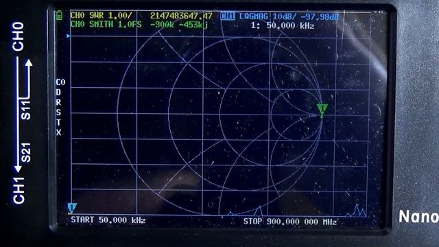Аттенюатор с AliExpress закрытого типа. Проверка с помощью NanoVNA.