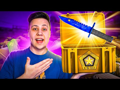 Открыл 1000 Кейсов в CS GO - Выпал Редкий Нож в КС ГО смотреть онлайн