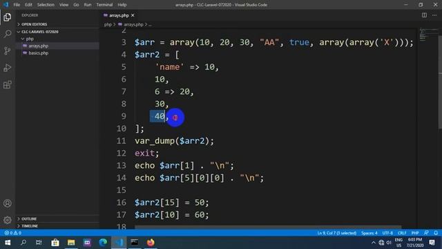 06 PHP Basics смотреть онлайн