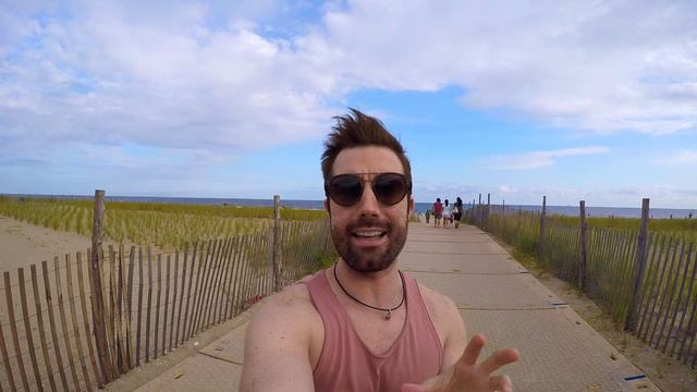 LA MEJOR PLAYA DE NEW YORK CITY! Puedes llegar en metro muy fácil y rápido смотреть онлайн