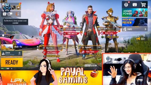 Payal Gaming Reaction on Jonathan Raid ❤️ смотреть онлайн