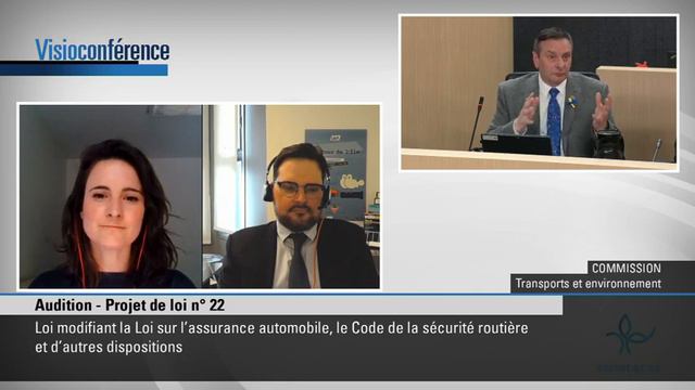 Audition de Vélo Québec à l'Assemblée générale du Québec concernant le projet de loi 22 смотреть онлайн