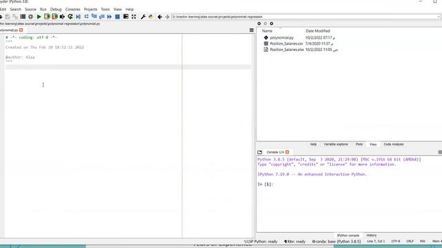 25- Polynomial Linear Regression Python part 1 смотреть онлайн