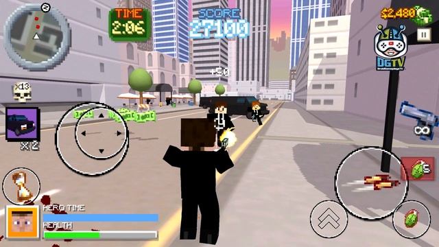 Block Hero Pixel City (by KRABHAMMER GAMES) Android Gameplay [HD] смотреть онлайн
