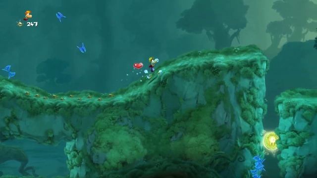 Walkthrough Rayman Legends Part 3 - Teenies in Trouble: Enchanted Forest смотреть онлайн
