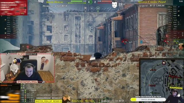 Актер в WoT #456 | Когда получил в каток от Яги Е100!