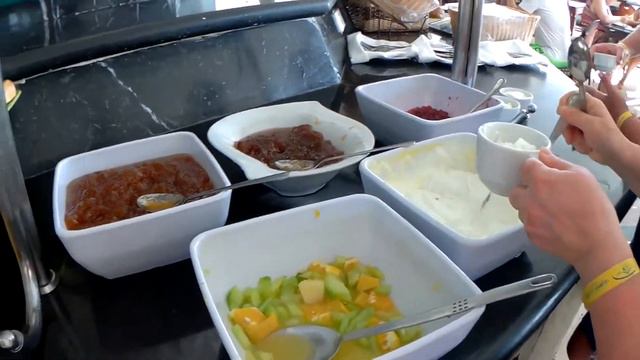 QUEEN SHARM RESORT   4* обзор завтрака