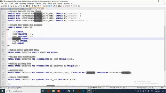 SQL Constraints with Example | what is SQL Constraints? | CONSTRAINTS IN SQL #Constraints #SQL смотреть онлайн