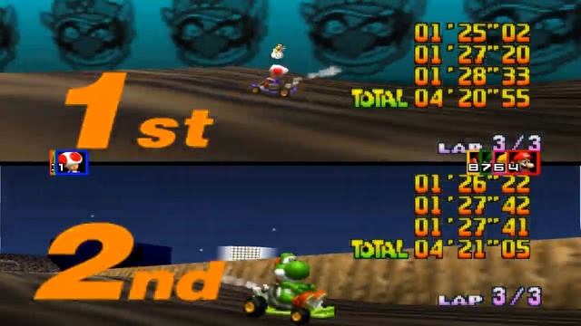Mario Kart 64 - Funniest Moments смотреть онлайн