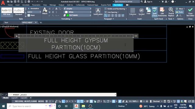 AutoCAD Partition | Lighting | Flooring and Furniture Drawings for Building Management in | Dubai смотреть онлайн