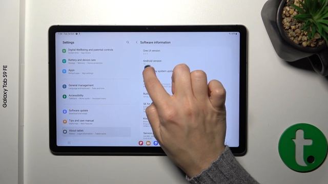 How to Check Android Version on SAMSUNG Galaxy Tab S9 FE смотреть онлайн