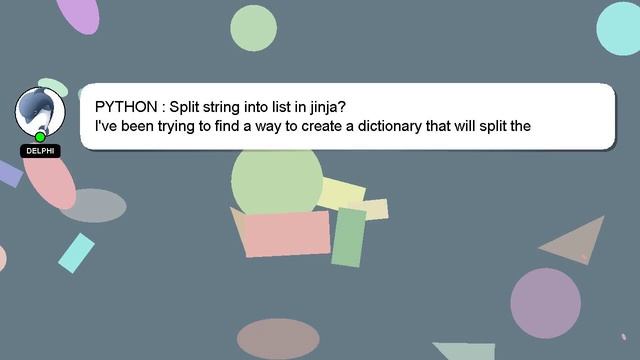 PYTHON : Split string into list in jinja? смотреть онлайн