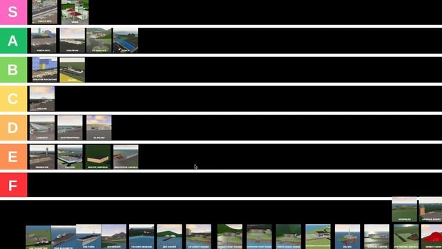 PTFS Airport Tier List (Roblox) смотреть онлайн