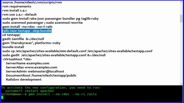How To Deploy a Rails App with Passenger and Apache on Debian 9.2 stretch смотреть онлайн