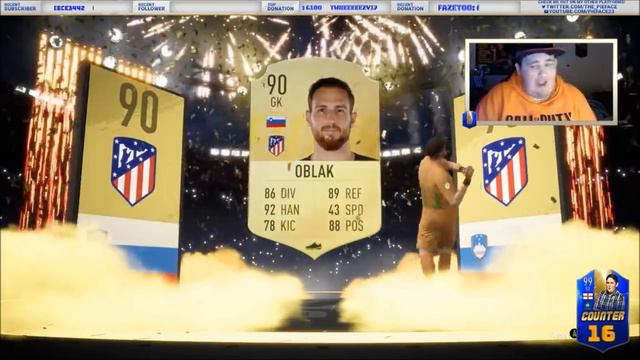 MY BEST BLUE YET!!! FIFA 19 TOTS PACK OPENING!!! смотреть онлайн