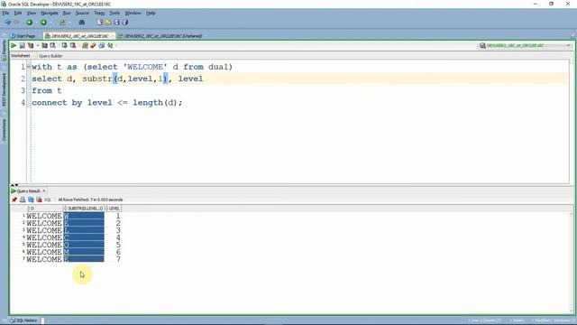 Oracle SQL Practical question with answer | Reverse the String without using reverse function смотреть онлайн