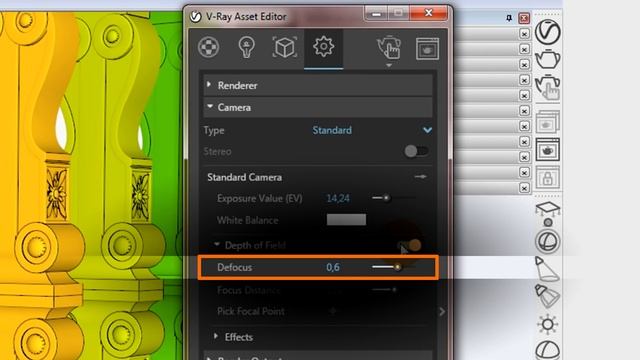 SketchUp V-Ray 3: Глубина резкости смотреть онлайн