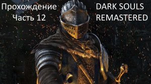 МУДРЫЙ ДЕМОН ОГНЯ - ПРОХОЖДЕНИЕ DARK SOULS REMASTERED ЧАСТЬ 12