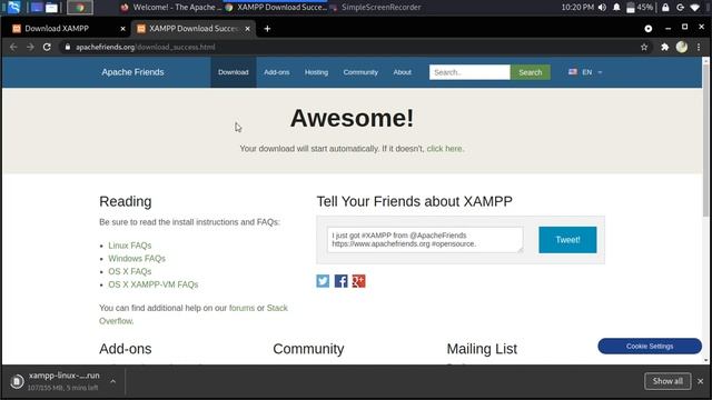 How to install XAMPP || XAMPP complete tutorial || XAMPP install in Kali linux смотреть онлайн