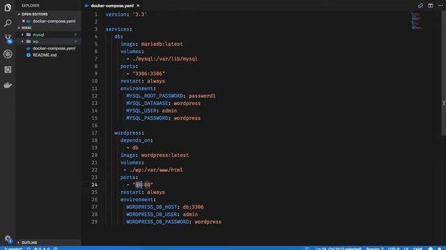 เขียนเว็บด้วย wordpress พร้อมกันหลายๆเว็บ บน Docker смотреть онлайн