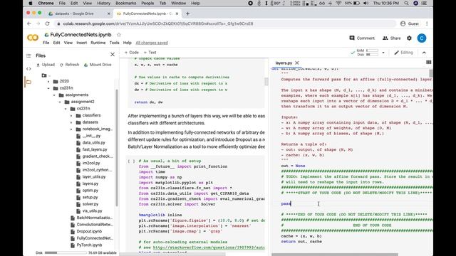 CS231n Google Colab Assignment Workflow Tutorial смотреть онлайн