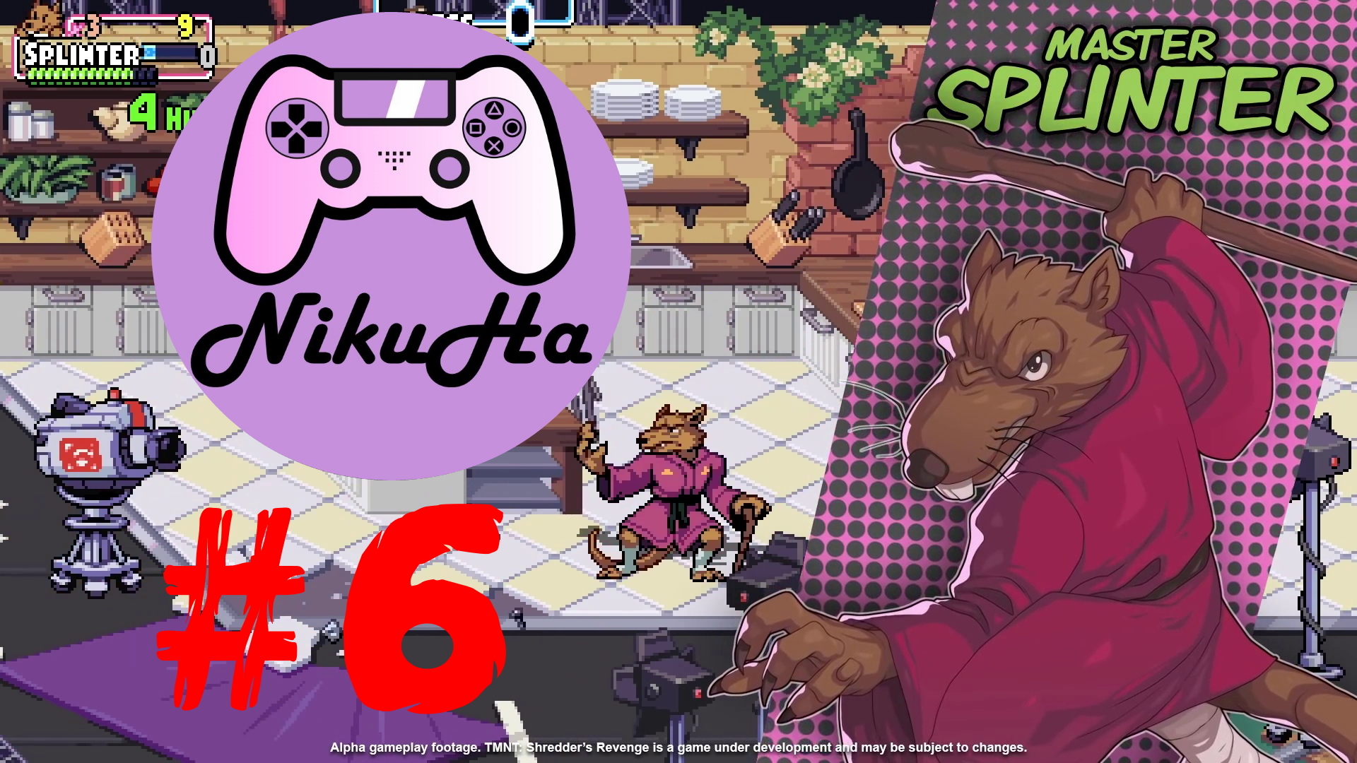 СПЛИНТЕР КРЫСА? С НИКУХОЙ ИГРАЕМ В Teenage Mutant Ninja Turtles Shredder's Revenge # 6 смотреть онлайн