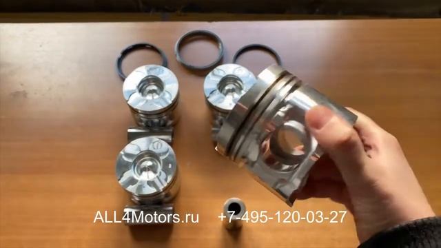 Поршень с кольцами Hyundai H1 Starex H200 Satellite Porter Grace H100 2.5 дизель D4BF ALL4Motors смотреть онлайн