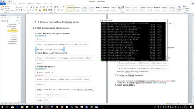 Zabbix Server 3.0 installation on Centos 7( Part 1) смотреть онлайн