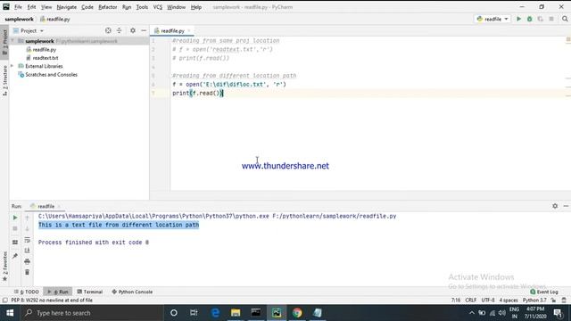 Python Exercise #2 | How to open/read/write/append text files in python | Technolazy смотреть онлайн