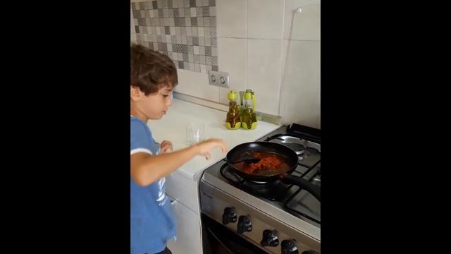 пицца рецепт от Карима, готовят дети смотреть онлайн