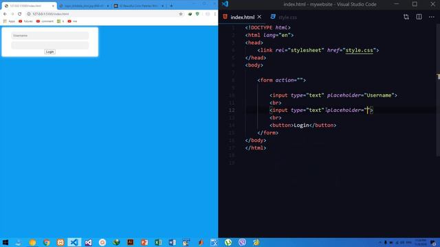 CSS Tutorials For Beginners 15 CSS Login Design |KURDISH|