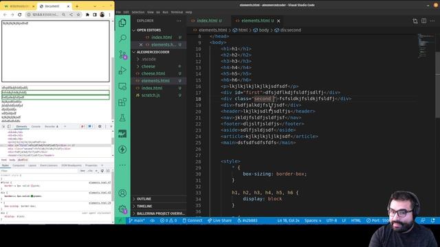 Alex Merced Coder #2 - Block vs Inline HTML, CSS Selectors, Flex, Grid смотреть онлайн
