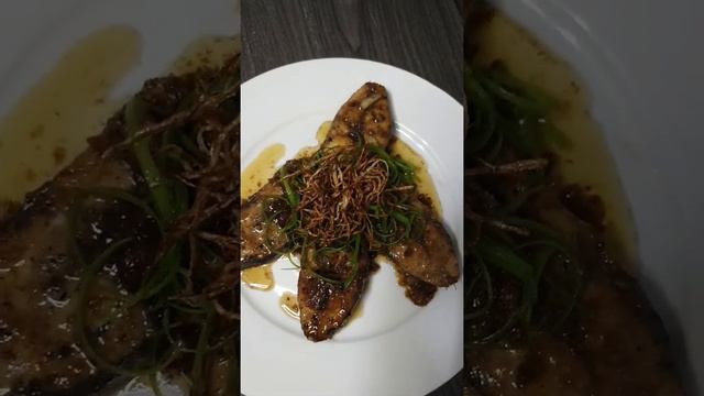 CHINESE FISH RECIPE/BRAISED FISH WITH GINGER AND OYSTER SAUCE😋