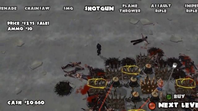 Обзор игры Yet another zombie defense смотреть онлайн