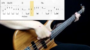 Michael Jackson - Billie Jean (Bass Only) (Play Along Tabs In Video)