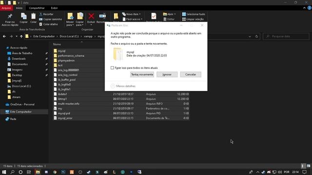 Como resolver bug do Xamp na hora de startar o MySQL FiveM - error: mysql shutdown unexpectedly. смотреть онлайн