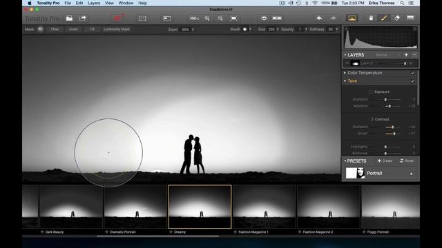 INTUOS PHOTO: Erika Thornes shows Black and White Conversions Using Intensify Pro смотреть онлайн