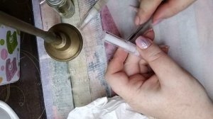 Масло для кутикулы с витаминками. Заправляю ручки для масла.