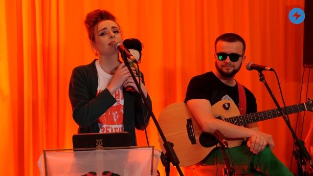 Паябацькаўскі з душою / Патрыяцічэскі канцэрт Краснай Зелені ў самым логаве замагароў