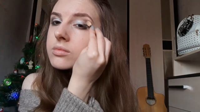 НОВОГОДНИЙ МАКИЯЖ | CHRISTMAS MAKEUP | 2019 смотреть онлайн