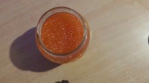 Икра на лоха ,тест красной икры